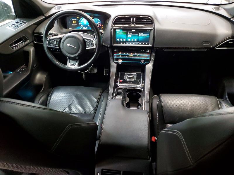 2018 Jaguar F-pace VIN SADCM2FV5JA293930 COPART salvage auction — NORMAL WEAR, On - Permit No Brand - Unfit (P), sold $7,000 on 2026-08-19 (photo 8)