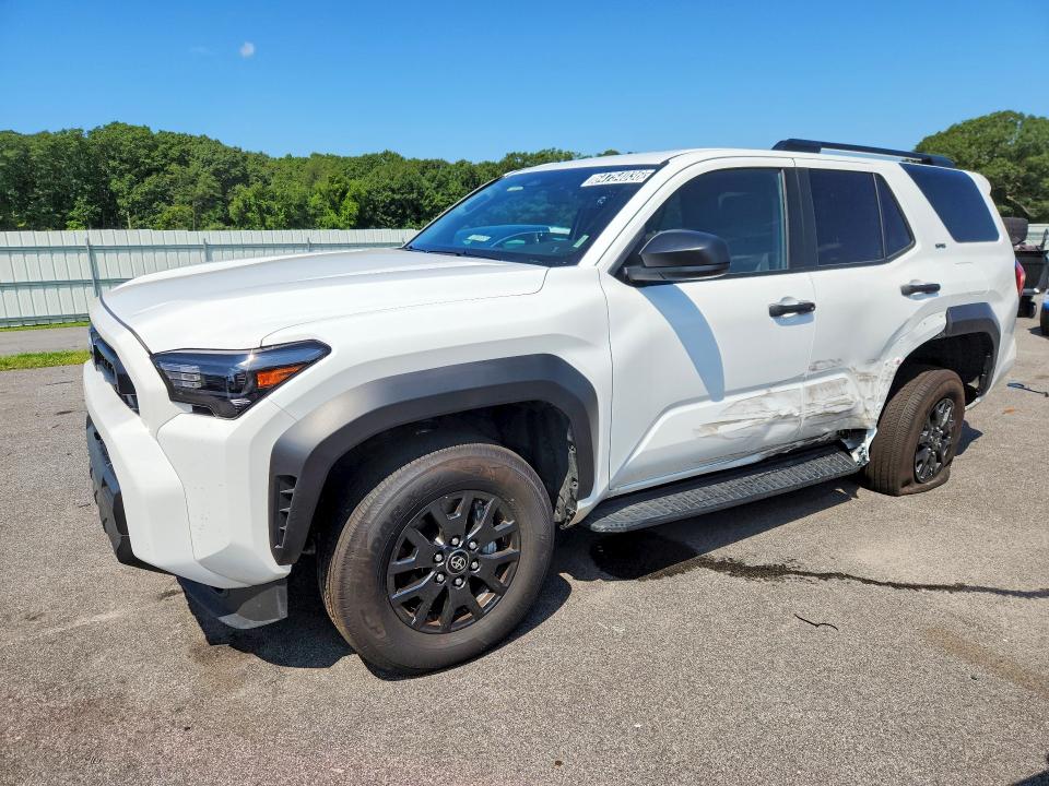 2026 Toyota 4Runner VIN JTEVA5BR4T5123413 COPART salvage auction — SIDE, MA - CERTIFICATE OF TITLE, sold $30,500 on 2026-10-05 (photo 1)