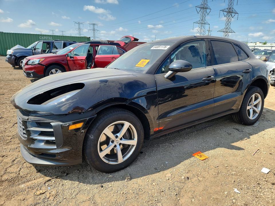 2021 Porsche Macan VIN WP1AA2A55MLB06471 — COPART salvage auction photo