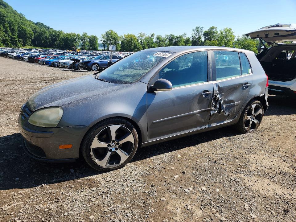 2008 Volkswagen Rabbit VIN WVWDA71K18W122799 COPART salvage auction — SIDE, NY - MV-907A SALVAGE CERTIFICATE, sold $350 on 2026-08-13 (photo 1)