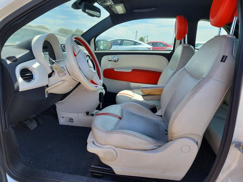 2014 Fiat 500 VIN 3C3CFFGE3ET172733 COPART salvage auction — MECHANICAL, Ca - Dis/Dlr/Exp Only Clean Title, sold $625 on 2026-09-11 (photo 7)