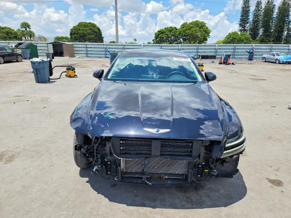 2021 Genesis G80 VIN KMTGB4SC7MU046304 COPART salvage auction — FRONT END, Fl - Cert Of Title Slvg Rebuildable, sold $7,300 on 2026-08-19 (photo 5)