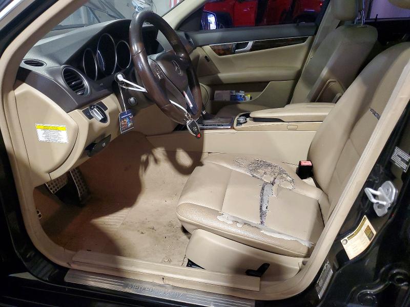 2013 Mercedes-benz C class VIN WDDGF8AB6DR265136 COPART salvage auction — FRONT END, PA - RECONSTRUCTED CLEAN, sold $400 on 2026-08-19 (photo 7)