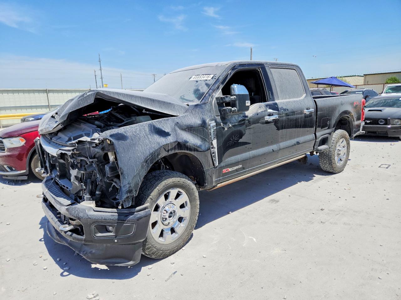 2023 Ford F-250 Super Duty VIN 1FT8W2BM4PED62195 — COPART salvage auction photo