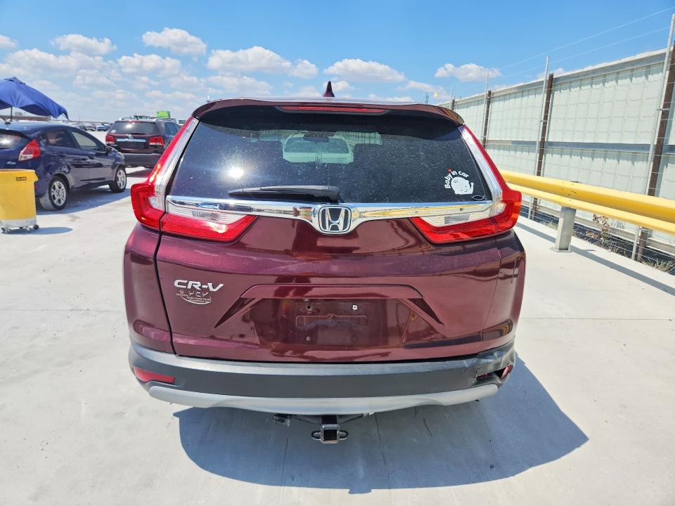 2017 Honda Cr-v VIN 7FARW1H51HE020948 COPART salvage auction — SIDE, Tx - Salvage Vehicle Title, sold $4,700 on 2026-09-15 (photo 6)