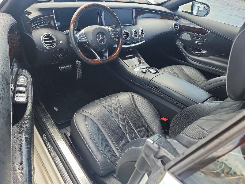 2017 Mercedes-benz VIN WDDXK8CB9HA024118 COPART salvage auction — WATER/FLOOD, Nj - Certificate Of Title, sold $400 on 2026-08-13 (photo 8)