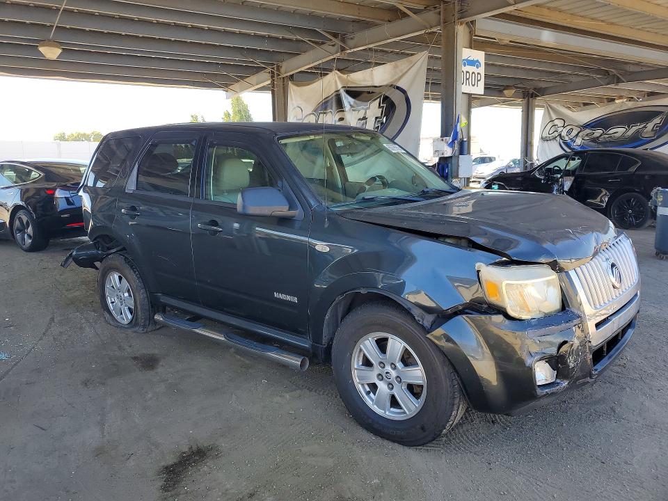2008 Mercury Mariner VIN 4M2CU911X8KJ50284 COPART salvage auction — REAR END, CA - SALVAGE CERTIFICATE, sold $250 on 2026-09-10 (photo 4)