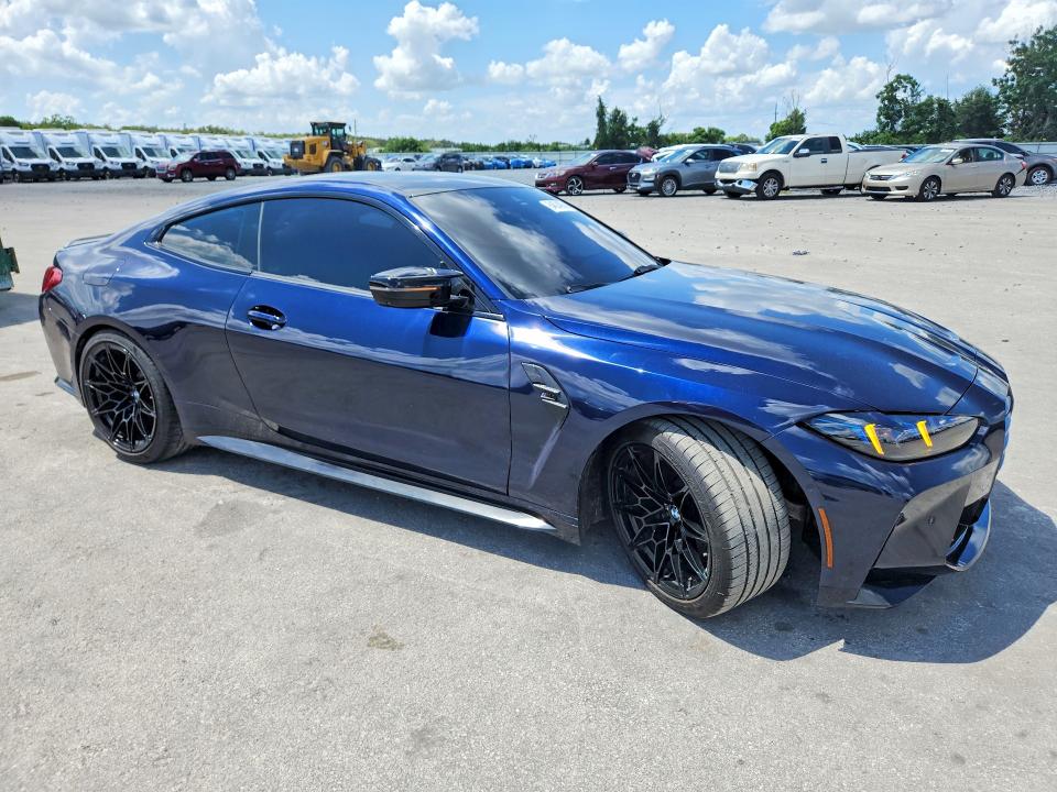 2025 BMW M4 VIN WBS33HK08SCT35579 COPART salvage auction — MINOR DENT/SCRATCHES, Ny - Certificate Of Title (P), sold $40,500 on 2026-08-24 (photo 4)