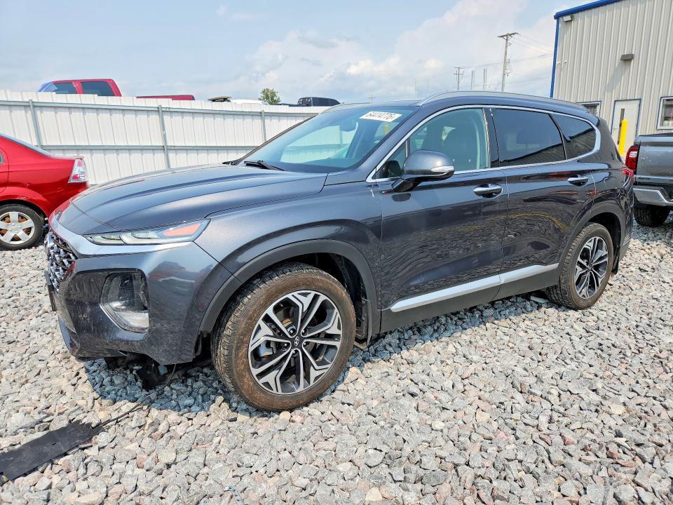 2020 Hyundai Santa fe VIN 5NMS3CAA1LH300918 — COPART salvage auction photo