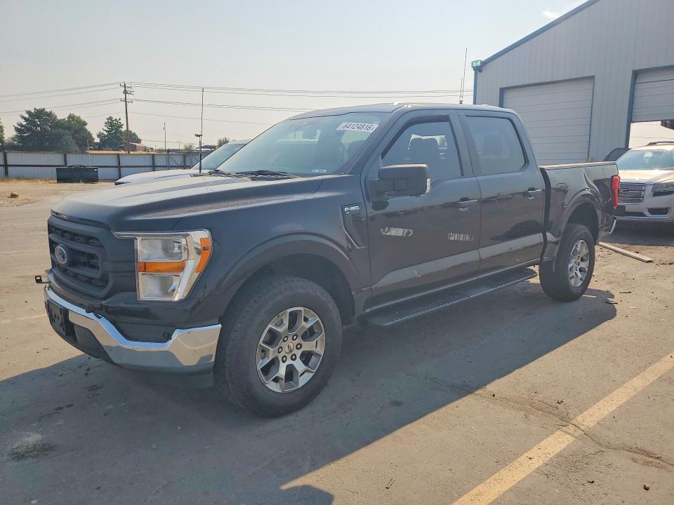 2022 Ford F-150 lightning VIN 1FTFW1P84NKE97849 — COPART salvage auction photo