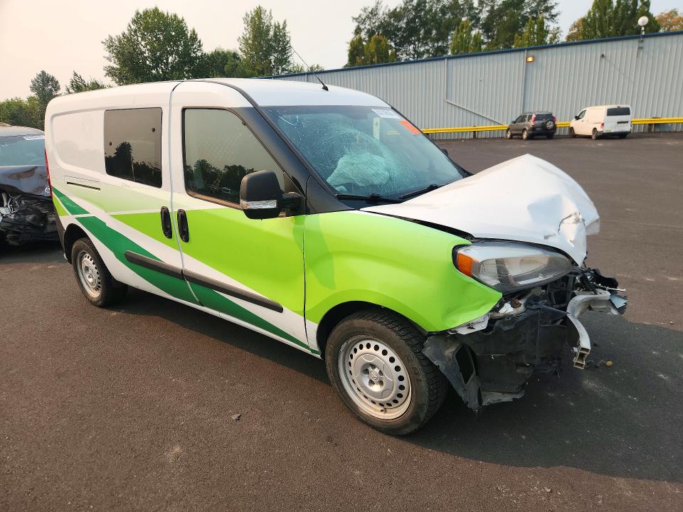 2016 Ram Promaster city VIN ZFBERFAT4G6B89434 COPART salvage auction — FRONT END, Or - Certificate Of Title, sold $500 on 2026-08-17 (photo 4)