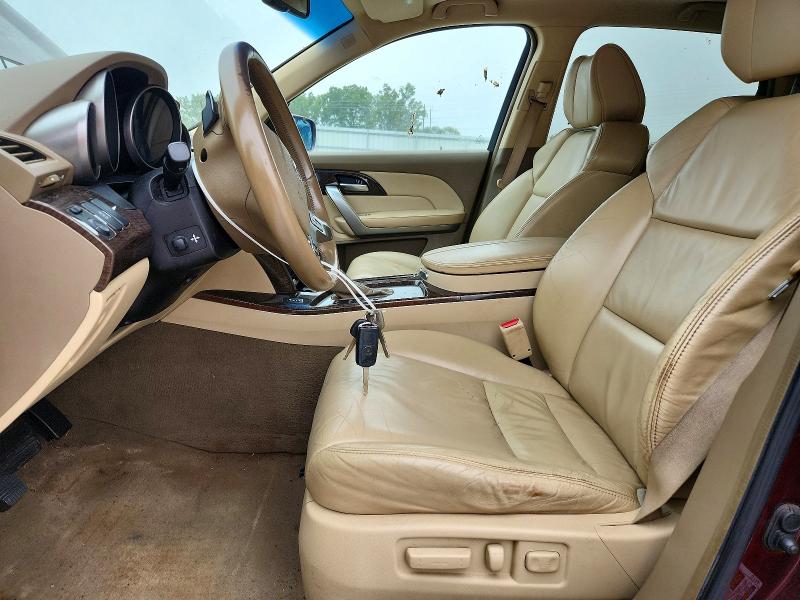 2012 Acura Mdx VIN 2HNYD2H33CH512461 COPART salvage auction — MINOR DENT/SCRATCHES, Oh - Certificate Of Title, sold $700 on 2026-09-01 (photo 7)