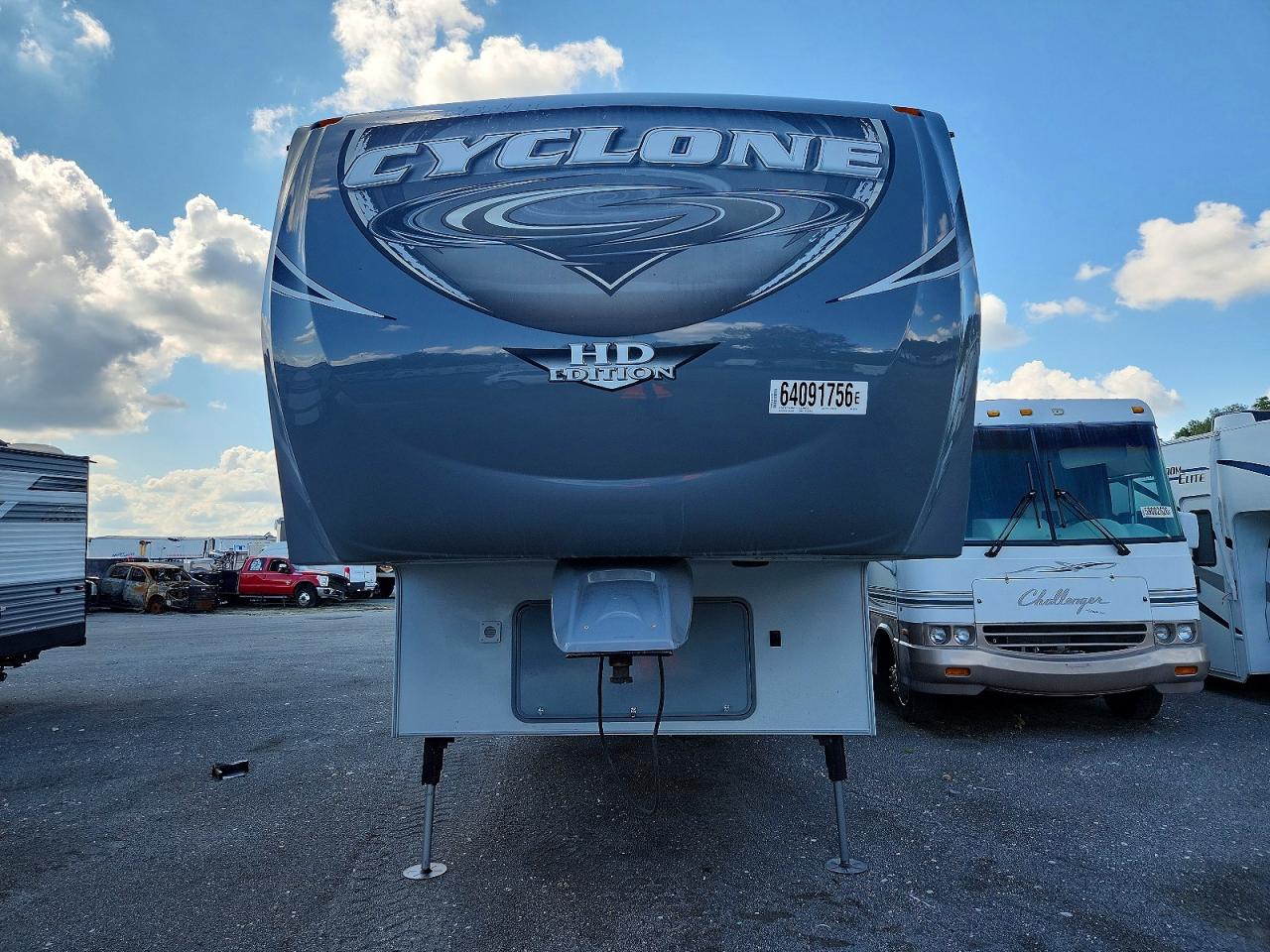2012 Heartland Cyclone VIN 5SFCG3621CE247194 COPART salvage auction — Water/Flood, IL - SALVAGE CERT-FLOOD, sold $4,500 on 2026-09-18 (photo 7)