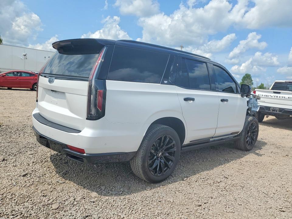 2024 Cadillac Escalade VIN 1GYS4FKL6RR339419 COPART salvage auction — FRONT END, Ny - Mv-907A Salvage Certificate (P), sold $40,500 on 2026-08-31 (photo 3)