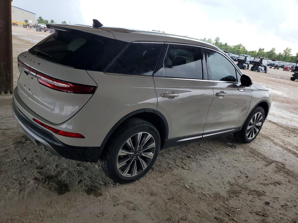 2022 Lincoln Corsair VIN 5LMCJ2C99NUL14500 COPART salvage auction — SIDE, TX - SALVAGE VEHICLE TITLE, sold $9,800 on 2026-09-08 (photo 3)