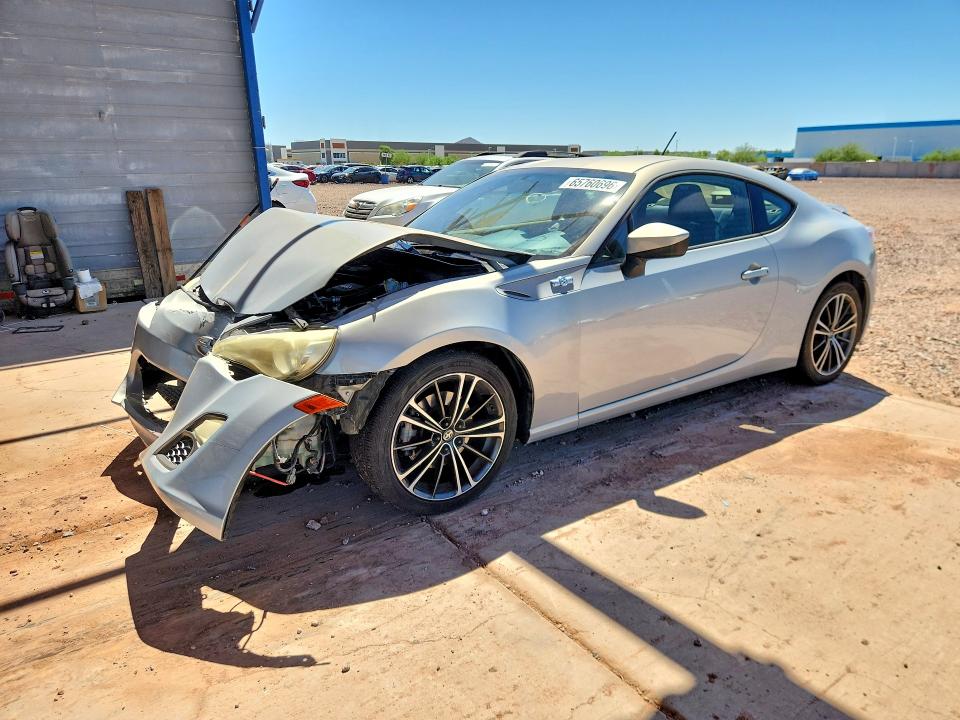 2013 Scion Fr-s VIN JF1ZNAA18D2729336 COPART salvage auction — FRONT END, Az - Cert Of Title - Salvage, sold $700 on 2026-09-10 (photo 1)