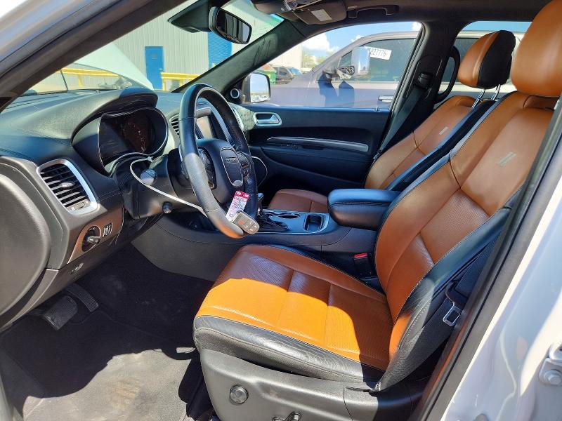 2018 Dodge Durango VIN 1C4SDHET2JC370073 COPART salvage auction — FRONT END, AZ - CERT OF TITLE - SALVAGE, sold $7,200 on 2026-08-28 (photo 7)