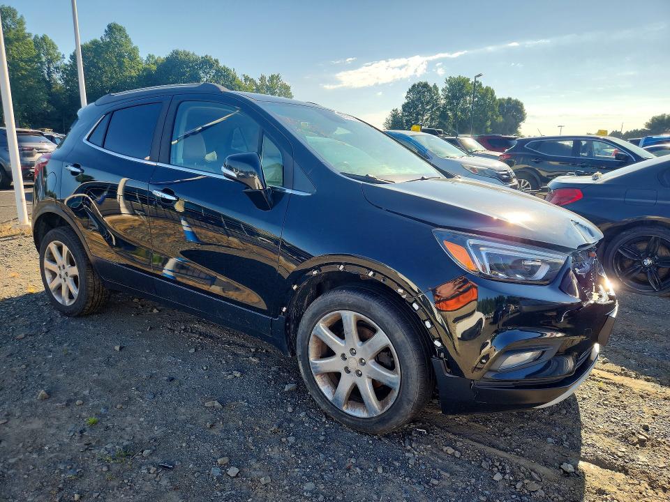 2017 Buick Encore VIN KL4CJGSB7HB211272 COPART salvage auction — FRONT END, VA - CERTIFICATE OF TITLE (P), sold $2,500 on 2026-09-01 (photo 4)