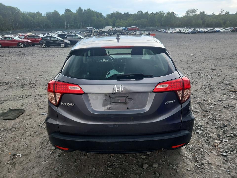 2018 Honda Hr-v VIN 3CZRU6H36JG709763 COPART salvage auction — FRONT END, Pa - Certificate Of Salvage, sold $1,800 on 2026-08-19 (photo 6)