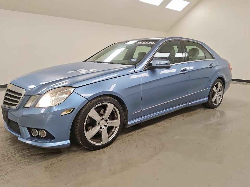 2010 Mercedes-benz E-klasse VIN WDDHF5GBXAA084836 COPART salvage auction — MECHANICAL, Tx - Certificate Of Title (P), sold $1,300 on 2026-08-20 (photo 1)