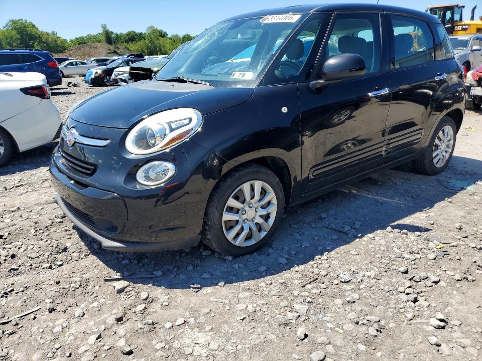 2014 Fiat 500l VIN ZFBCFAAH0EZ020292 COPART salvage auction — SIDE, Pa - Certificate Of Salvage, sold $425 on 2026-08-12 (photo 1)