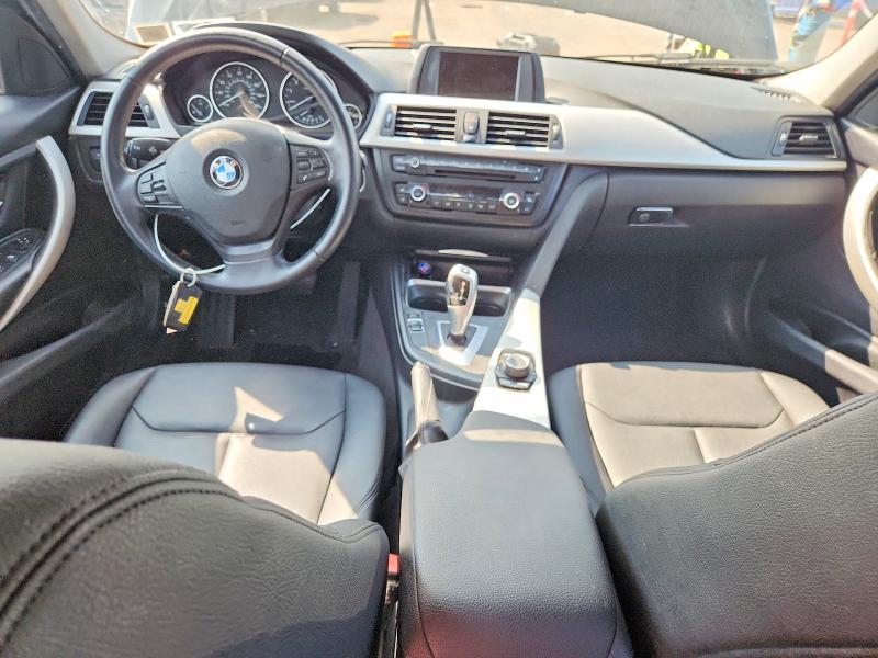 2014 BMW 3 series VIN WBA3C3C57EF985167 COPART salvage auction — WATER/FLOOD, CT - CERT OF TITLE-SALVAGE, sold $525 on 2026-08-14 (photo 8)
