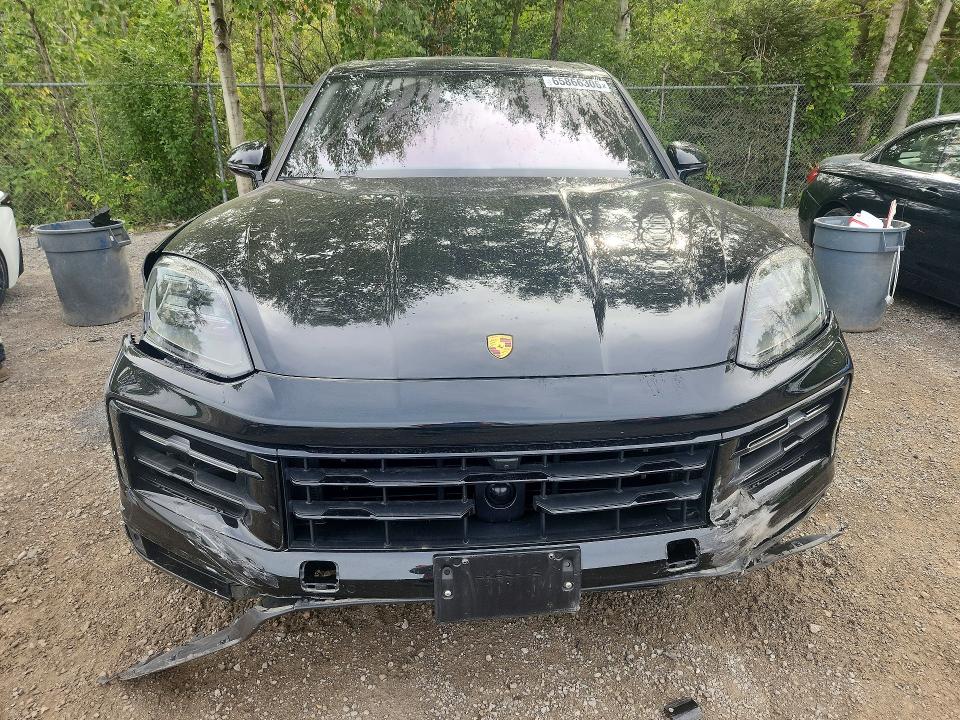 2024 Porsche Cayenne VIN WP1AL2AY2RDA33629 COPART salvage auction — FRONT END, On - Permit Salvage, sold $38,000 on 2026-09-22 (photo 5)