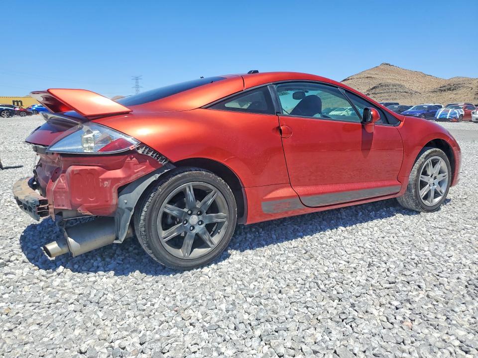 2008 Mitsubishi ECLIPSE VIN 4A3AK64F38E032937 COPART salvage auction — REAR END, NV - SALVAGE TITLE, sold $700 on 2026-08-31 (photo 3)