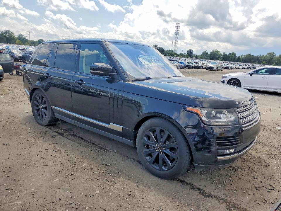 2017 Land rover RANGE ROVER VIN SALGS2FV9HA349731 COPART salvage auction — FRONT END, Va - Certificate Of Title, sold $8,800 on 2026-09-02 (photo 4)