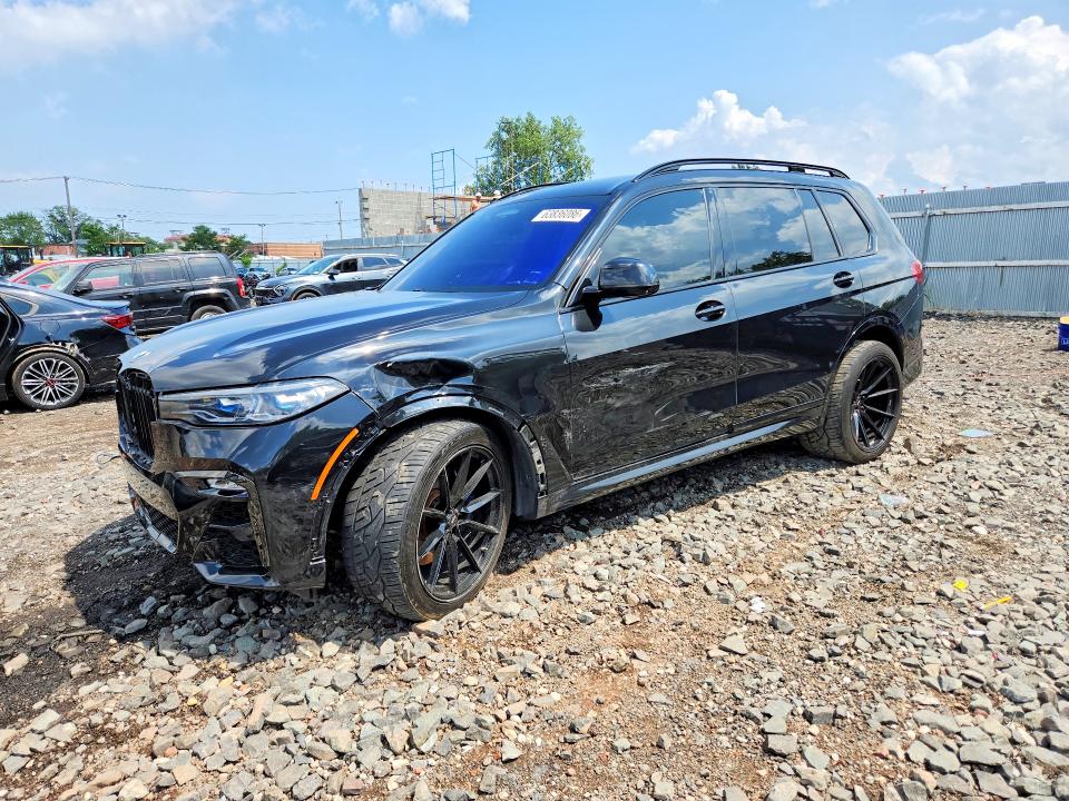 2020 BMW X7 VIN 5UXCX6C04LLE35521 — COPART salvage auction photo