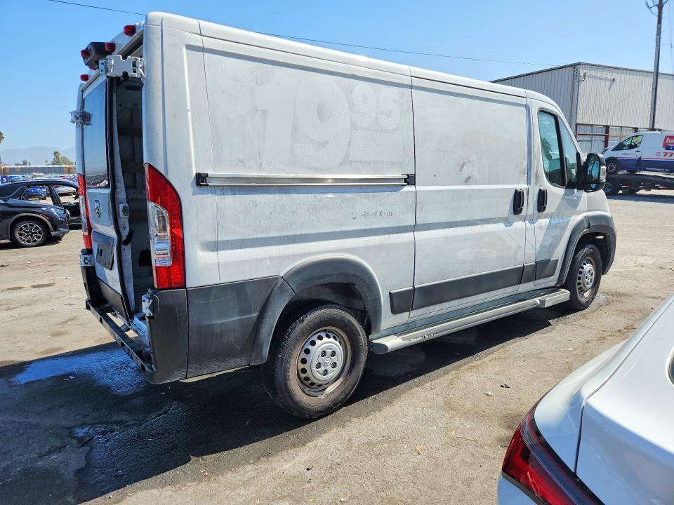 2025 Ram Promaster 2500 VIN 3C6LRVVG7SE543420 COPART salvage auction — FRONT END, AZ - CERTIFICATE OF TITLE (P), sold $9,600 on 2026-08-11 (photo 3)