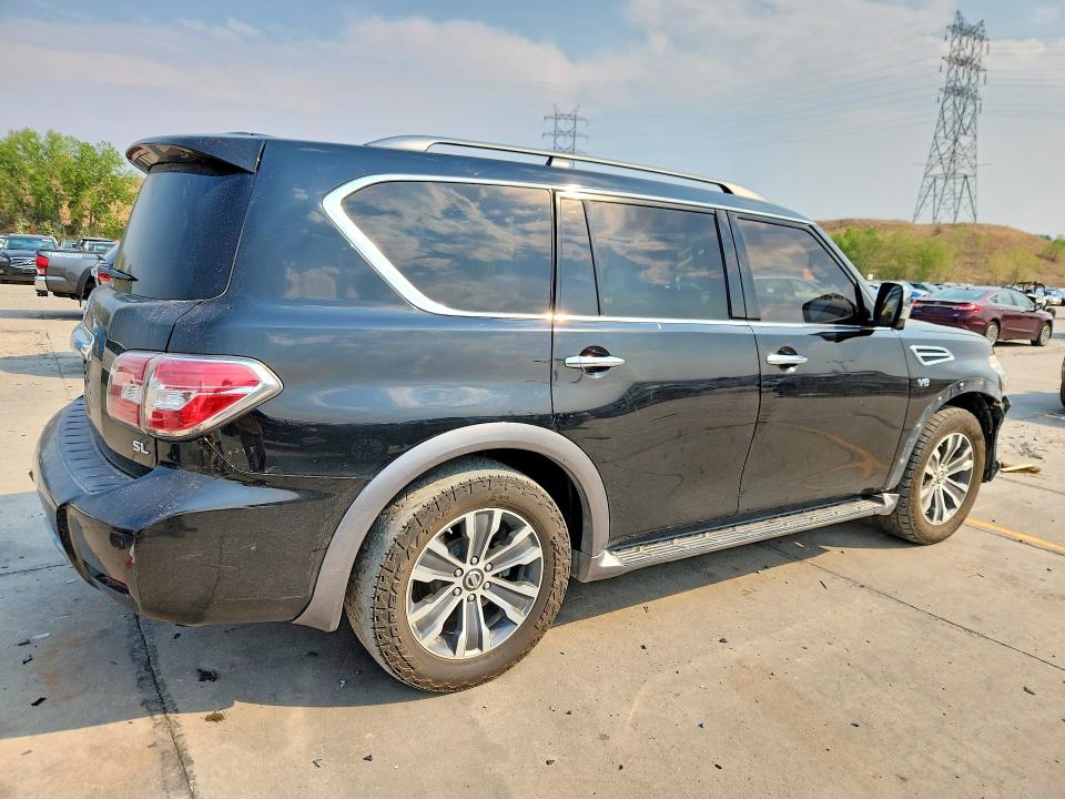 2019 Nissan Armada VIN JN8AY2NC3K9582948 COPART salvage auction — FRONT END, CO - PUBLIC - SALVAGE TITLE (P), sold $7,300 on 2026-08-31 (photo 3)