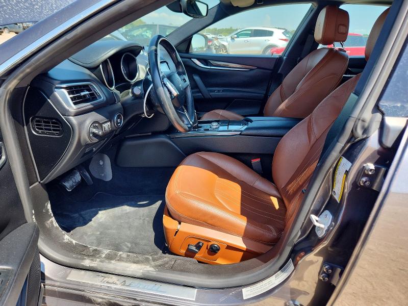 2017 Maserati Ghibli VIN ZAM57XSA9H1206127 COPART salvage auction — VANDALISM, Tx - Cert Of Title-Rebuilt Salvage (P), sold $29,750 on 2026-10-02 (photo 7)