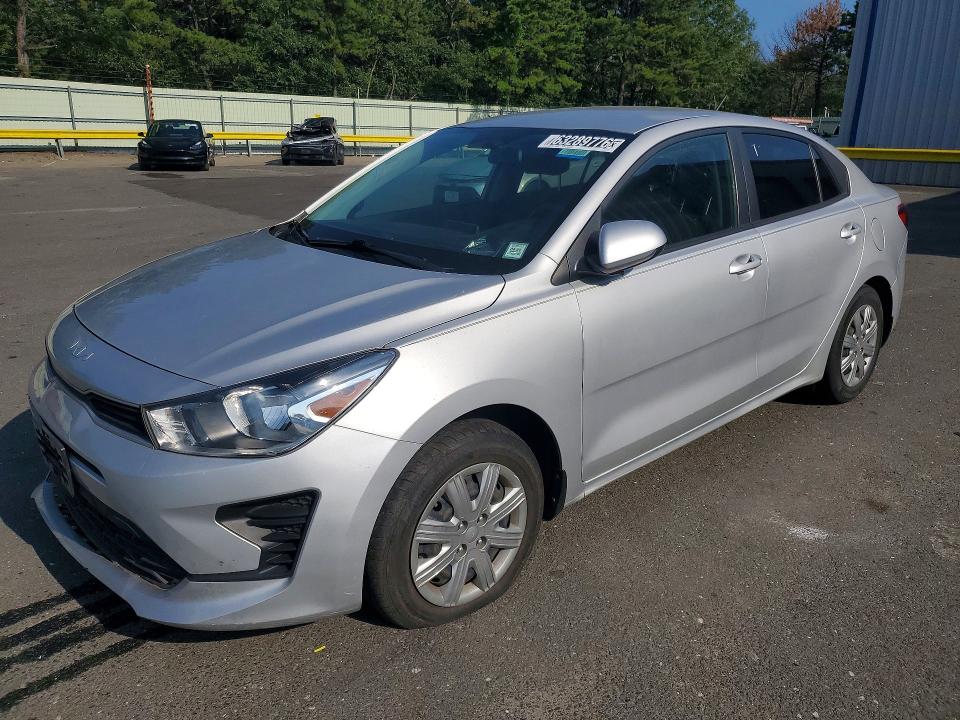 2022 Kia Rio VIN 3KPA24AD8NE497336 — COPART salvage auction photo