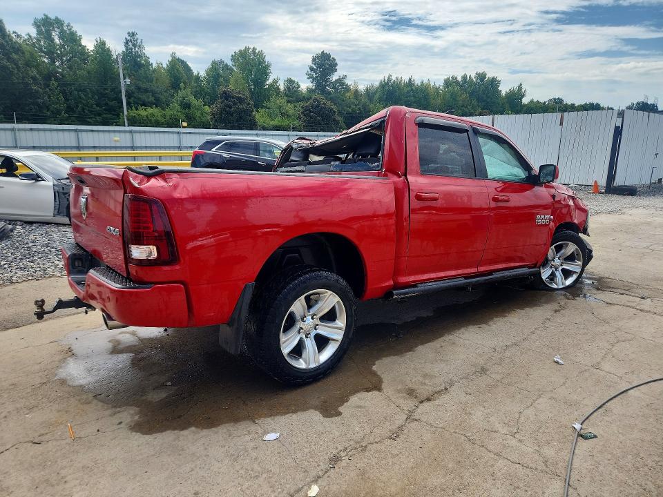 2016 Ram 1500 VIN 1C6RR7MT0GS192391 COPART salvage auction — ROLLOVER, Tn - Salvage Certificate, sold $925 on 2026-10-02 (photo 3)
