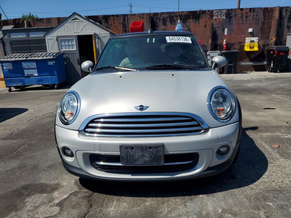 2012 Mini Cooper VIN WMWZN3C59CT134619 COPART salvage auction — REAR END, Salvage Title, sold $3,000 on 2026-08-21 (photo 5)
