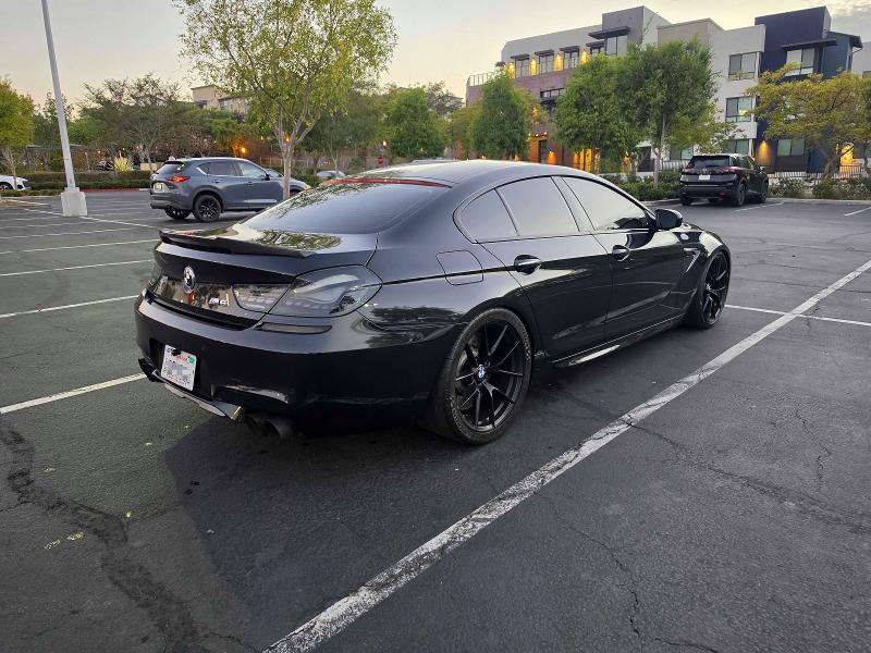 2014 BMW M6 gran coupe VIN WBS6C9C51ED467286 COPART salvage auction — FRONT END, CA - DIS/DLR/EXP ONLY CLEAN TITLE (P), sold $4,400 on 2026-09-15 (photo 4)