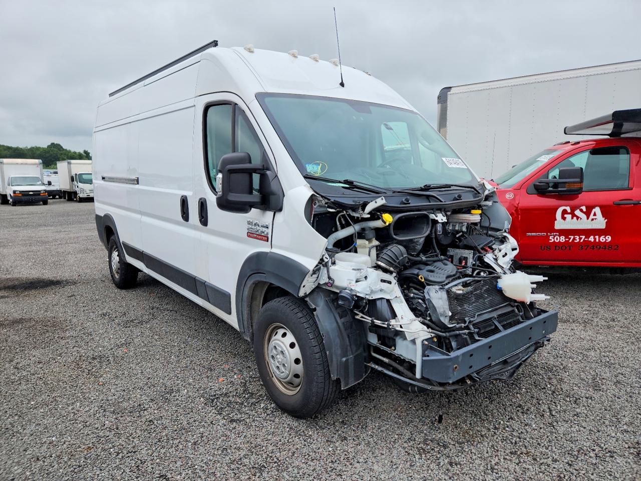 2021 Ram VIN 3C6ERVDG0ME502804 COPART salvage auction — Front End, AZ - CERT OF TITLE - SALVAGE, sold $2,750 on 2026-09-17 (photo 4)