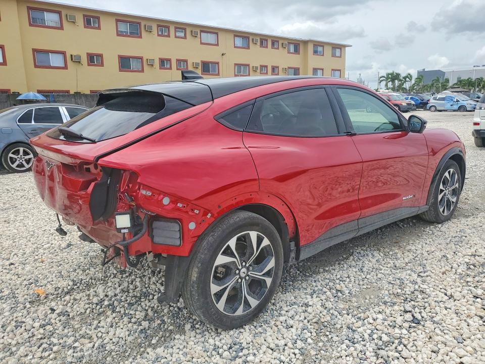 2022 Ford Mustang mach-e VIN 3FMTK3R78NMA39945 COPART salvage auction — REAR END, Fl - Certificate Of Destruction, sold $9,900 on 2026-08-18 (photo 3)