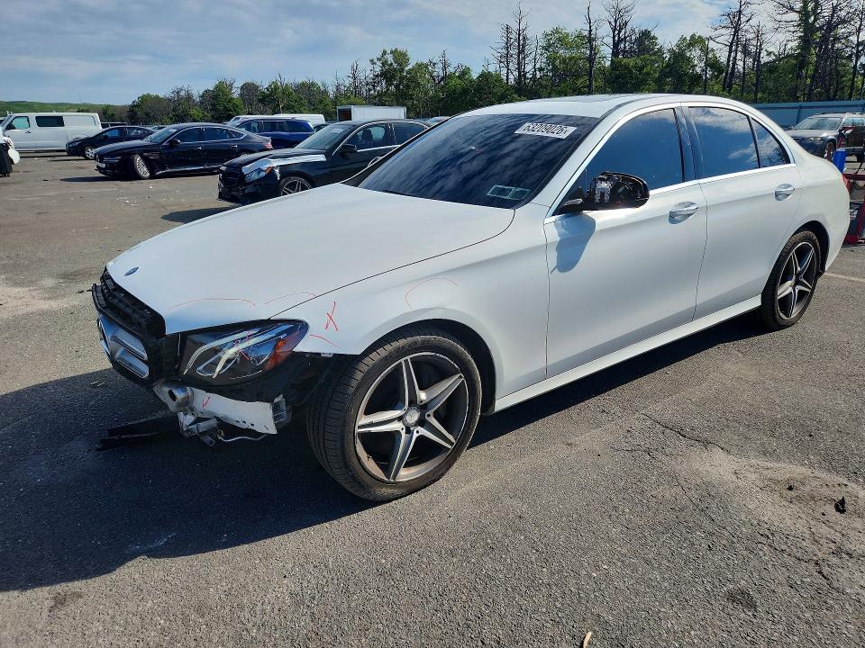 2017 Mercedes-benz E-klasse VIN WDDZF4KB9HA052248 COPART salvage auction — FRONT END, Ny - Mv-907A Salvage Certificate, sold $6,700 on 2026-08-19 (photo 1)