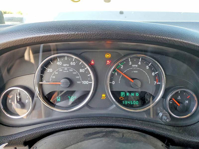 2014 Jeep Wrangler / VIN 1C4HJWDG1EL237368 COPART salvage auction — REAR END, Ca - Salvage Certificate, sold $9,100 on 2026-09-18 (photo 9)