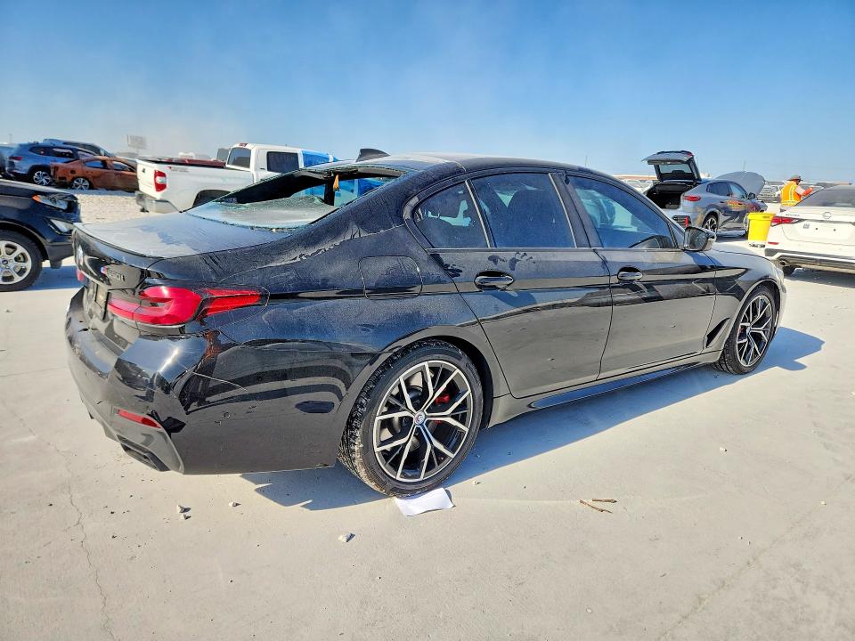 2023 BMW M5 VIN WBA13BK00PCM19766 COPART salvage auction — ROOF, Tx - Certificate Of Title, sold $25,250 on 2026-10-06 (photo 3)