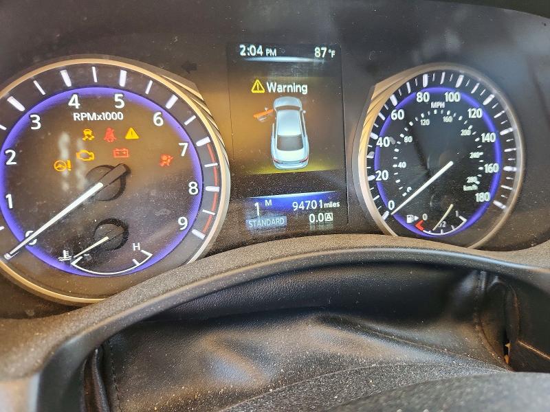 2017 Infiniti Q50 VIN JN1EV7AP4HM741786 COPART salvage auction — UNDERCARRIAGE, Ca - Dlr/Dis/Exp Only Salvage Title, sold $1,800 on 2026-08-19 (photo 9)