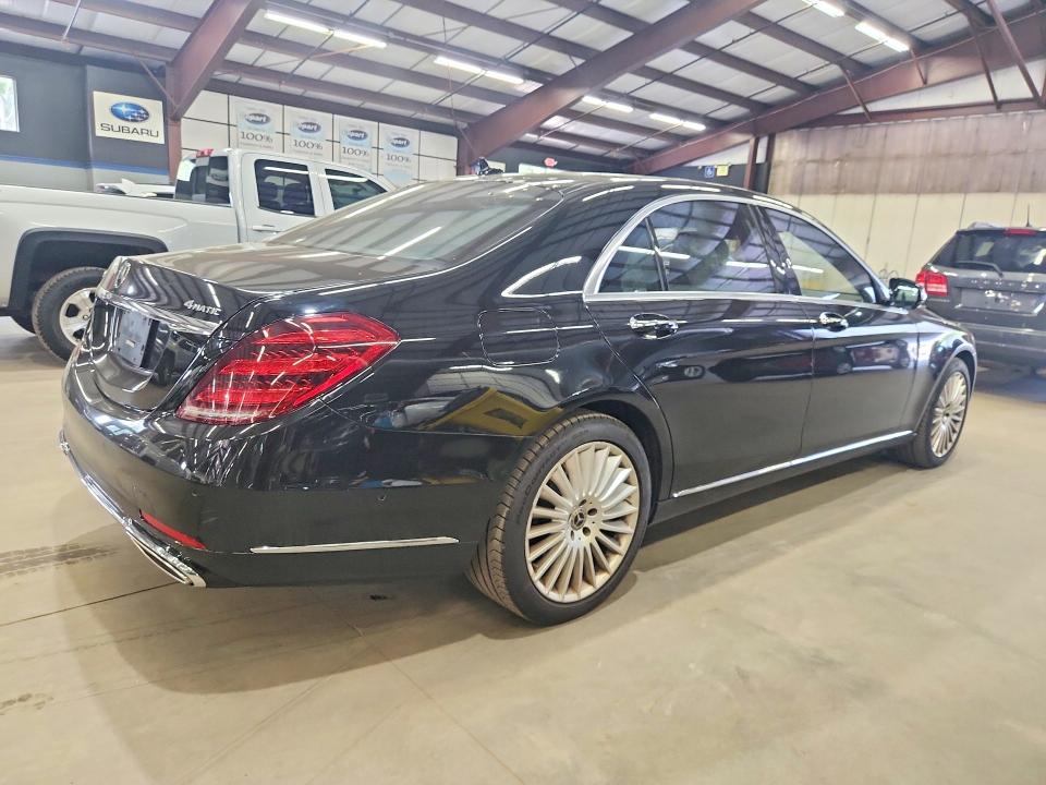 2018 Mercedes-benz S class VIN WDDUG8GB0JA406235 COPART salvage auction — MINOR DENT/SCRATCHES, NY - CERTIFICATE OF TITLE (P), sold $9,000 on 2026-08-13 (photo 3)