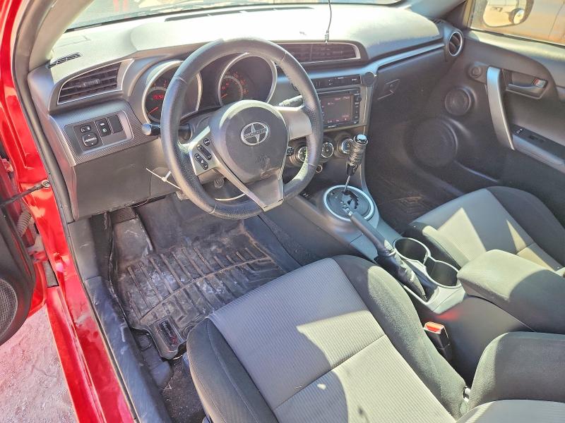 2014 Scion Tc VIN JTKJF5C75E3073632 COPART salvage auction — WATER/FLOOD, Tx - Salvage Title-Flood Damage, sold $1,000 on 2026-09-02 (photo 8)