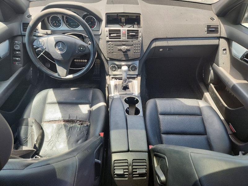 2009 Mercedes-benz C class VIN WDDGF54X89R057904 COPART salvage auction — REAR END, CA - SALVAGE CERTIFICATE, sold $275 on 2026-08-14 (photo 8)