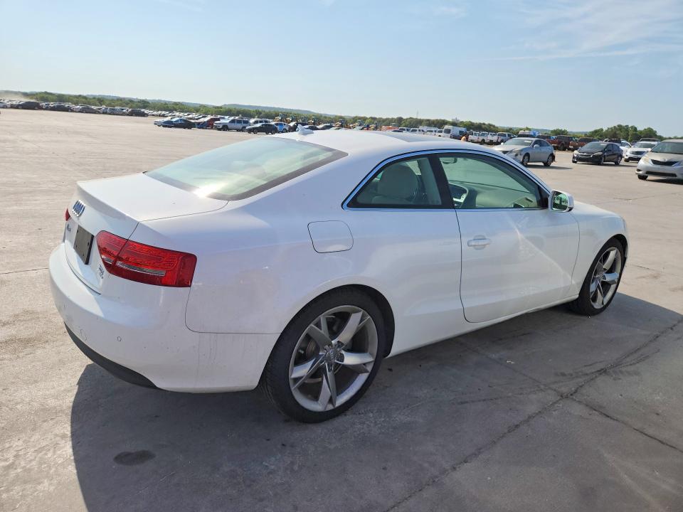 2012 Audi A5 VIN WAULFAFR7CA042992 COPART salvage auction — NORMAL WEAR, Salvage Title, sold $500 on 2026-08-13 (photo 3)
