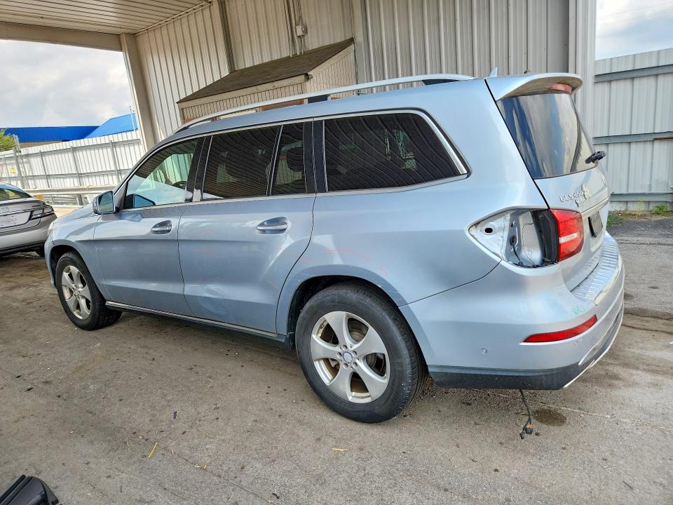2017 Mercedes-benz Gls-klasse VIN 4JGDF6EE8HA897965 COPART salvage auction — ROLLOVER, In - Cert Of Title-Salvage Title, sold $7,600 on 2026-08-24 (photo 2)