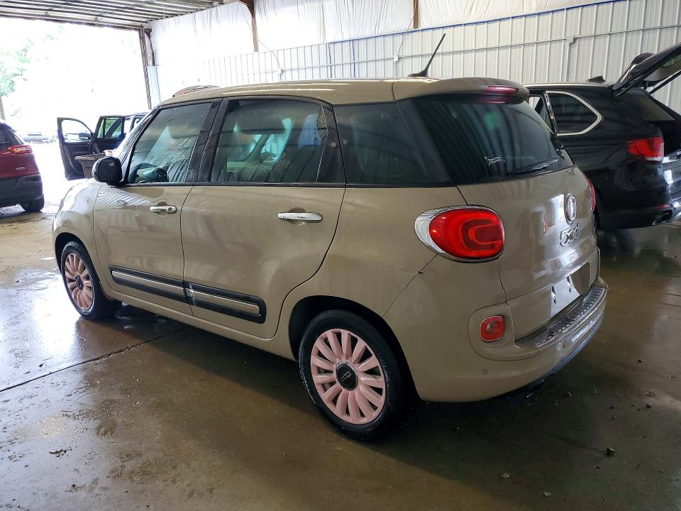 2014 Fiat 500 VIN ZFBCFABH1EZ016721 COPART salvage auction — MECHANICAL, Wv - Cert Of Title-Reconstructed, sold $0 on 2026-09-21 (photo 2)