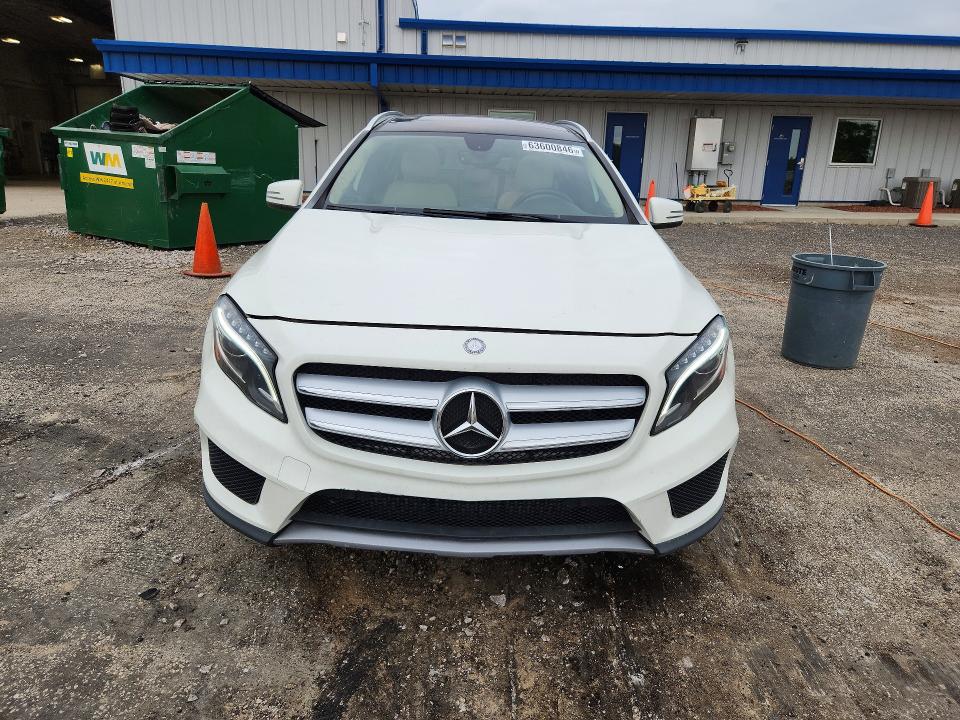 2015 Mercedes-benz Gla-class VIN WDCTG4GB8FJ031033 COPART salvage auction — REAR END, WI - CERTIFICATE OF TITLE, sold $2,050 on 2026-08-11 (photo 5)